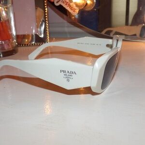 PRADA white shades